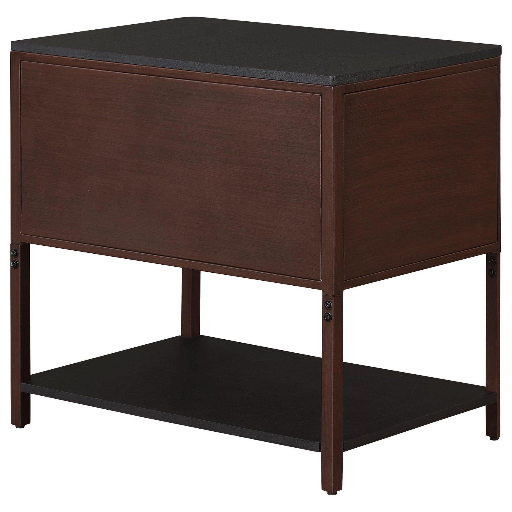 Metal frame detail of Zimmerlee side table