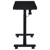Westpark side table in rustic interior setting