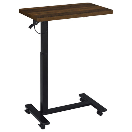 Side table height adjustment mechanism
