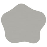 Perth side table showing felt glides on legs