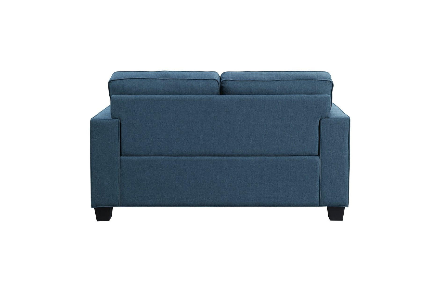 Back angle of loveseat