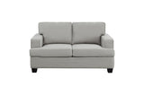 Close-up of sofa arm and cushion