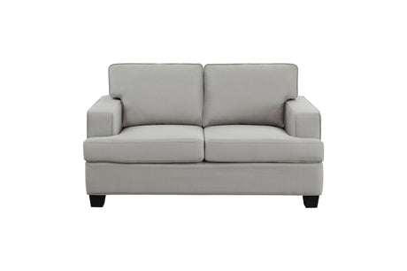 Close-up of sofa arm and cushion