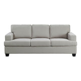 main view of Elmont Khaki Fabric Sofa furniture