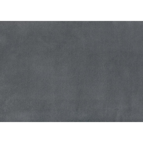 Rosalie dark gray velvet fabric swatch