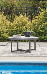 Ocean Gray Beach Outdoor Sofa and Loveseat with Coffee Table Set — product view