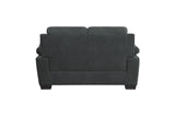 Back angle of Holleman Loveseat