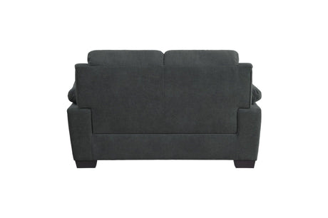 Back angle of Holleman Loveseat