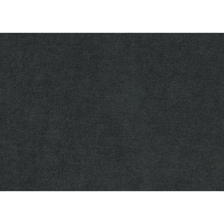 Fabric swatch showing dark gray textured upholstery