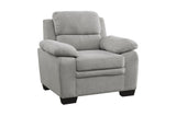 Side view showing sofa design and legs