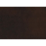 Close-up of brown faux leather material and texture