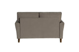 Back detail of Dunleith loveseat upholstery
