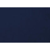 Fabric swatch showing blue velvet texture