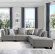 Detailed upholstery and wood frame close-up