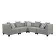 Jayne Gray 5-Piece Modular Sectional Sofa main view