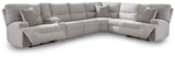 Acklen Place sectional reclining chair close-up