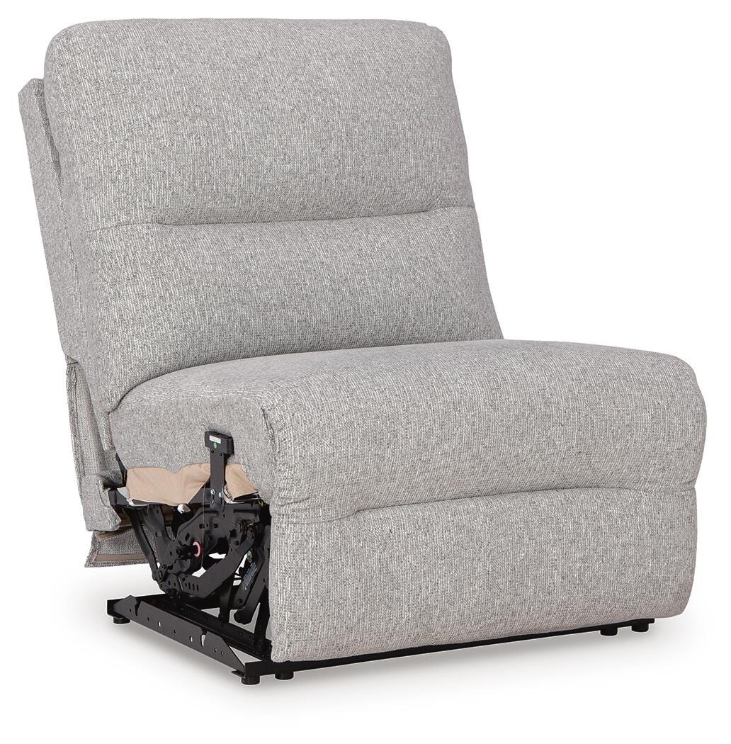 Acklen Place Pewter 7-Piece Power Sectional Reclining Sofa with Storage Console - image 5