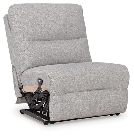 Acklen Place Pewter 7-Piece Power Sectional Reclining Sofa with Storage Console - image 5