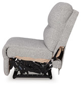 Acklen Place Pewter 7-Piece Power Sectional Reclining Sofa with Storage Console - image 8