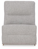 Acklen Place Pewter 7-Piece Power Sectional Reclining Sofa with Storage Console - image 9