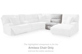 Power recliner demonstrating zero-gravity positioning