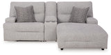 Accent pillows on Acklen Place sectional sofa