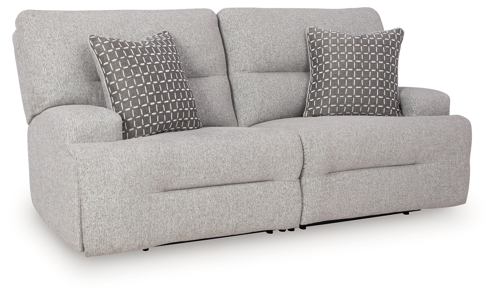 Acklen Place sectional loveseat angled closed view