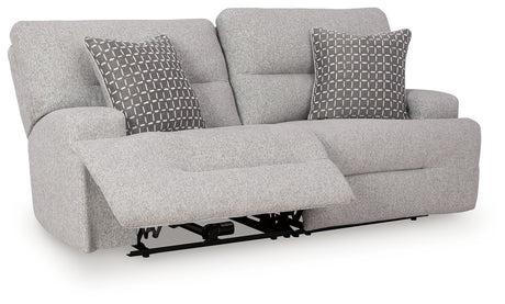 Acklen Place sectional loveseat angled open view