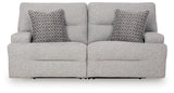 Acklen Place sectional loveseat showing left-arm facing recliner