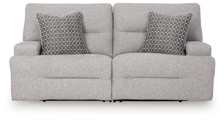 Acklen Place sectional loveseat showing left-arm facing recliner