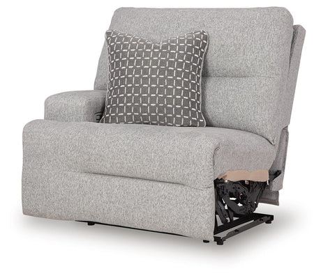 Acklen Place Pewter 7-Piece Power Sectional Reclining Sofa with Storage Console - image 19