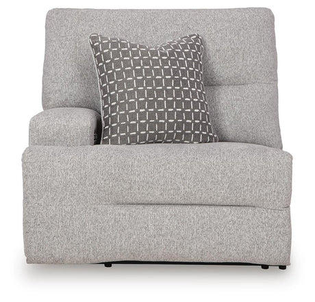 Acklen Place Pewter Performance Fabric,Next-Gen Nuvella™ 5-Piece Power Reclining Sectional - image 10