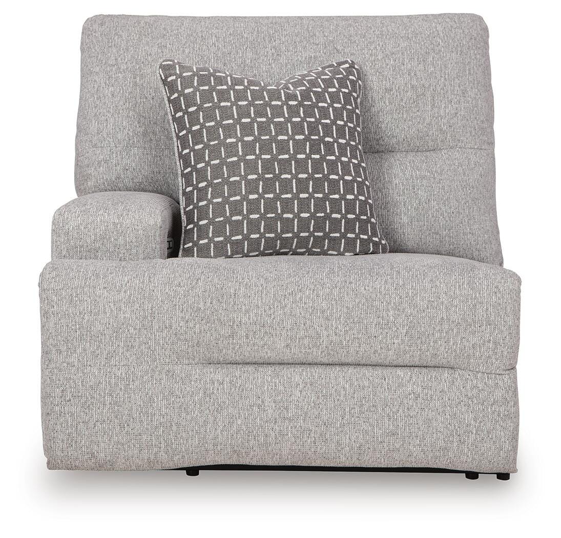Acklen Place Pewter 7-Piece Power Sectional Reclining Sofa with Storage Console - image 18
