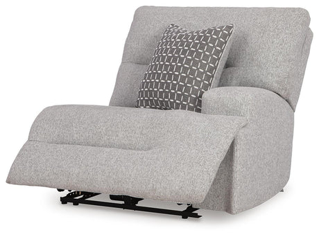 Acklen Place Pewter Performance Fabric,Next-Gen Nuvella™ 5-Piece Power Reclining Sectional - image 20