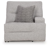 Acklen Place Pewter 7-Piece Power Sectional Reclining Sofa with Storage Console - image 2