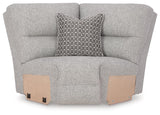 Acklen Place Pewter 7-Piece Power Sectional Reclining Sofa with Storage Console - image 16