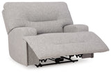 Reclined position of Acklen Place power recliner