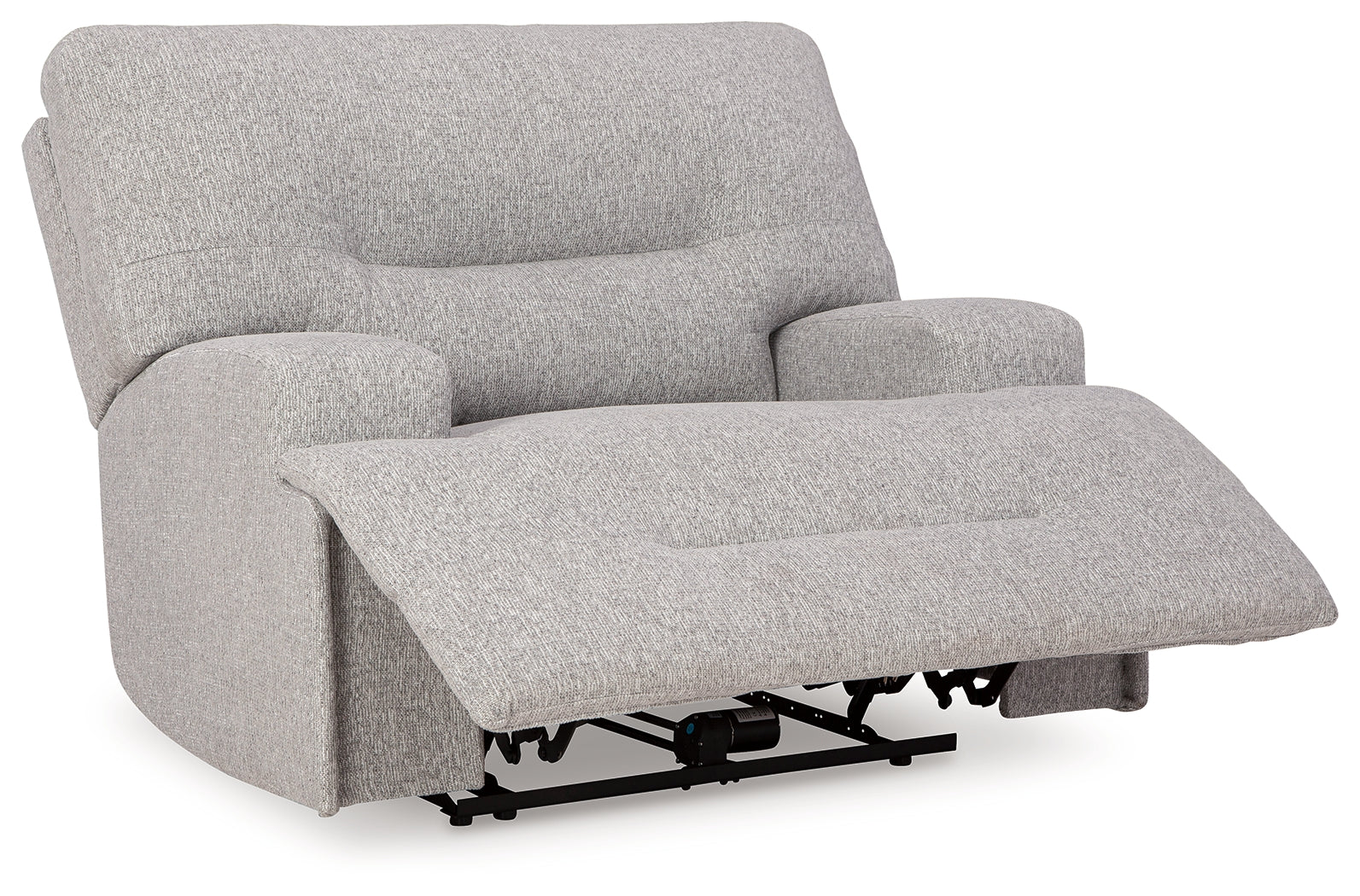 Reclined position of Acklen Place power recliner