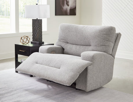 Fully reclined view of Acklen Place recliner
