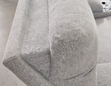 Easy View adjustable headrest detail from Acklen Place sectional