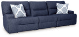 Acklen Place sectional sofa, angled closed view