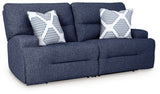 Acklen Place sectional left-arm facing recliner angled side view