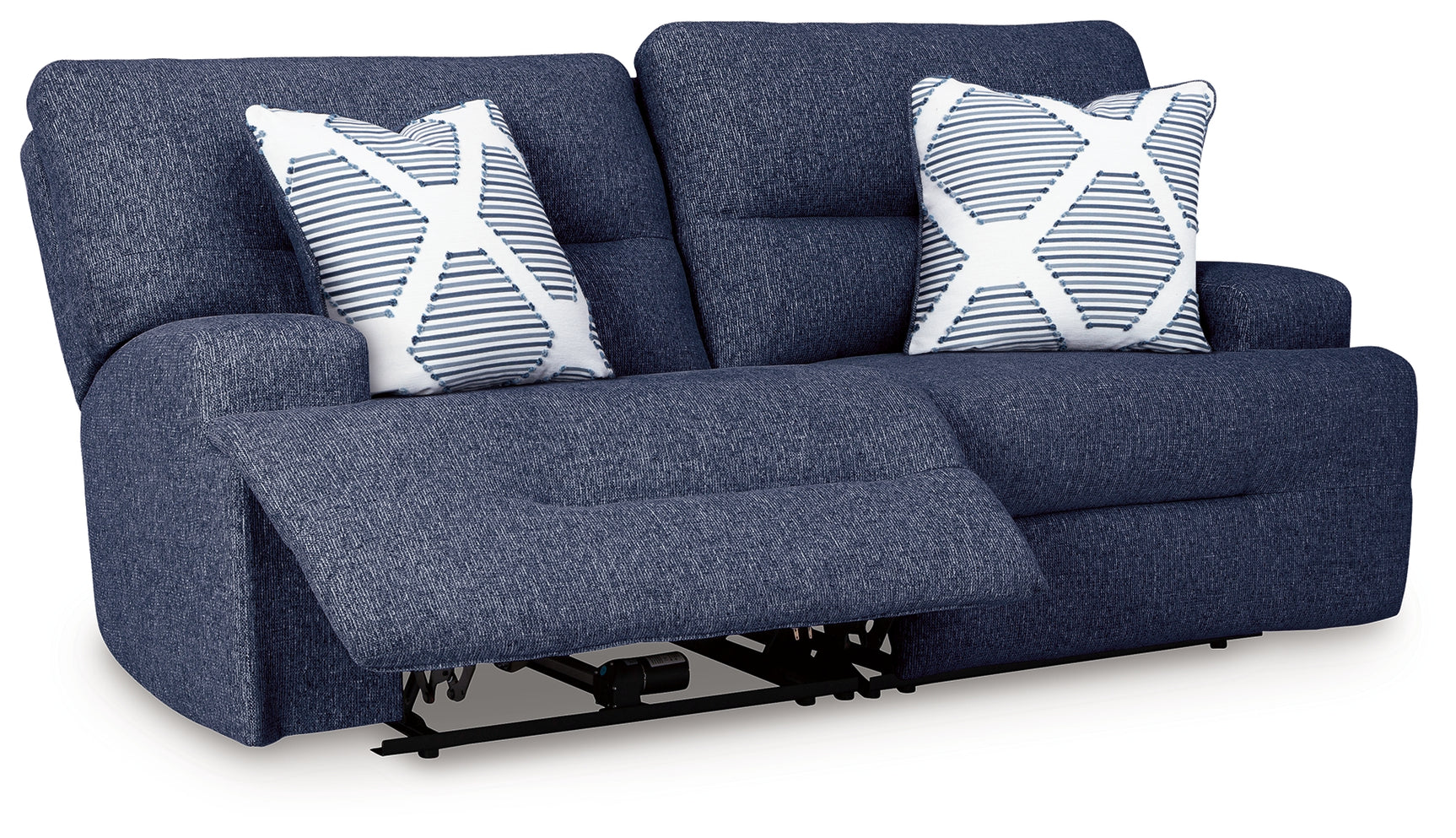 Acklen Place sectional right-arm facing recliner open recline angle