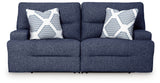 Acklen Place sectional head-on view showing cushions and upholstery