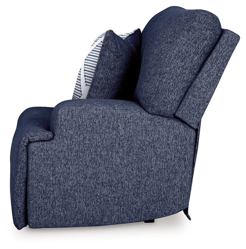 Acklen Place Navy 6-Piece Power Reclining Sectional