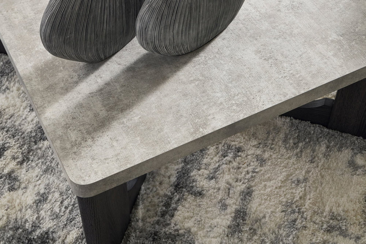 Two-Tone Gray Coffee Table with Two End Tables — product image 3