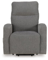 Side profile of Starganza Power Lift Recliner with Next-Gen Nuvella™ fabric
