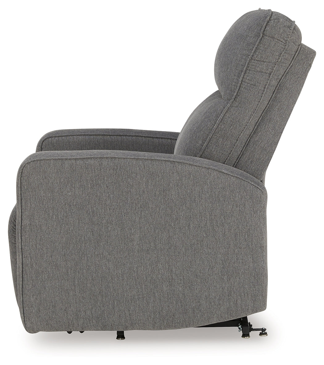 Alternate side view of the Starganza Power Lift Recliner