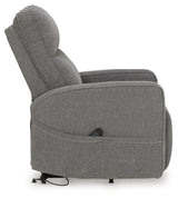 Reclining angle showing seat and footrest of Starganza recliner