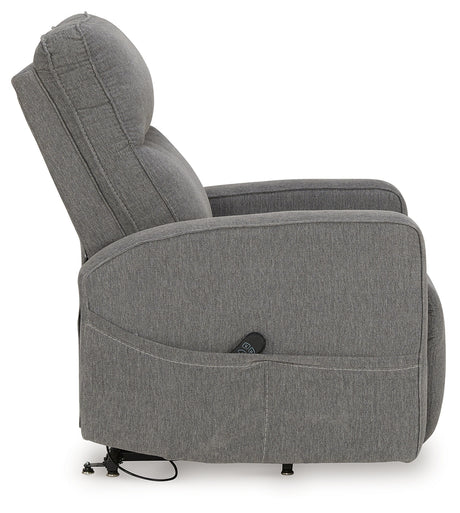 Reclining angle showing seat and footrest of Starganza recliner